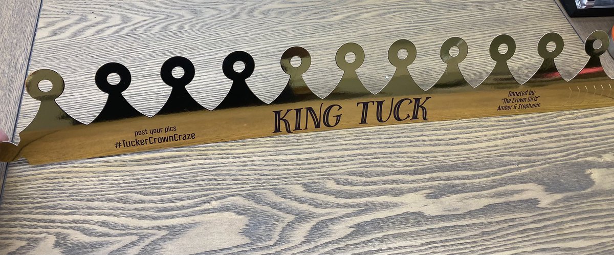 CSPMachine's tweet image. We got our new, custom, crowns in for the Astros 2023 Season! We are still passing some out each game in section 153. If you get one make sure to post your pictures to #tuckercrowncraze Let’s go Astros!