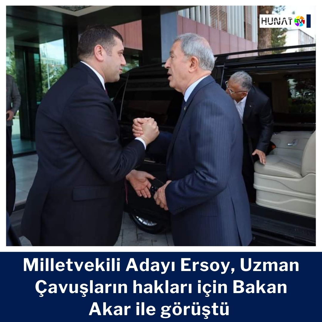 HunatTV's tweet photo. Milliyetçi Hareket Partisi Kayseri 2. Sıra Milletvekili Adayı Baki Ersoy, Uzman Çavuşların kadro ve özlük hakları ile ilgili Milli Savunma Bakanı ve AK Parti Kayseri 1. Sıra Milletvekili Adayı Hulusi Akar ile görüştü.
@HulusiAkarTC @bakiersoymhp https://t.co/svGhbyhmpP