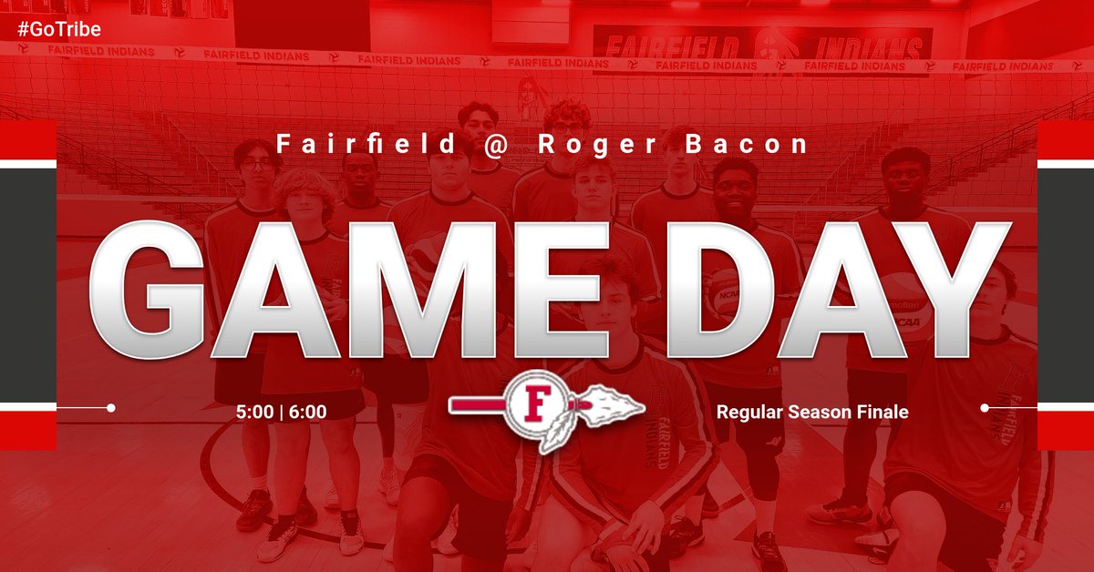 FairfieldMVB's tweet photo. Last regular season match of the year as we travel to @RBBVB
#GoTribe https://t.co/CKU9E8ORAn