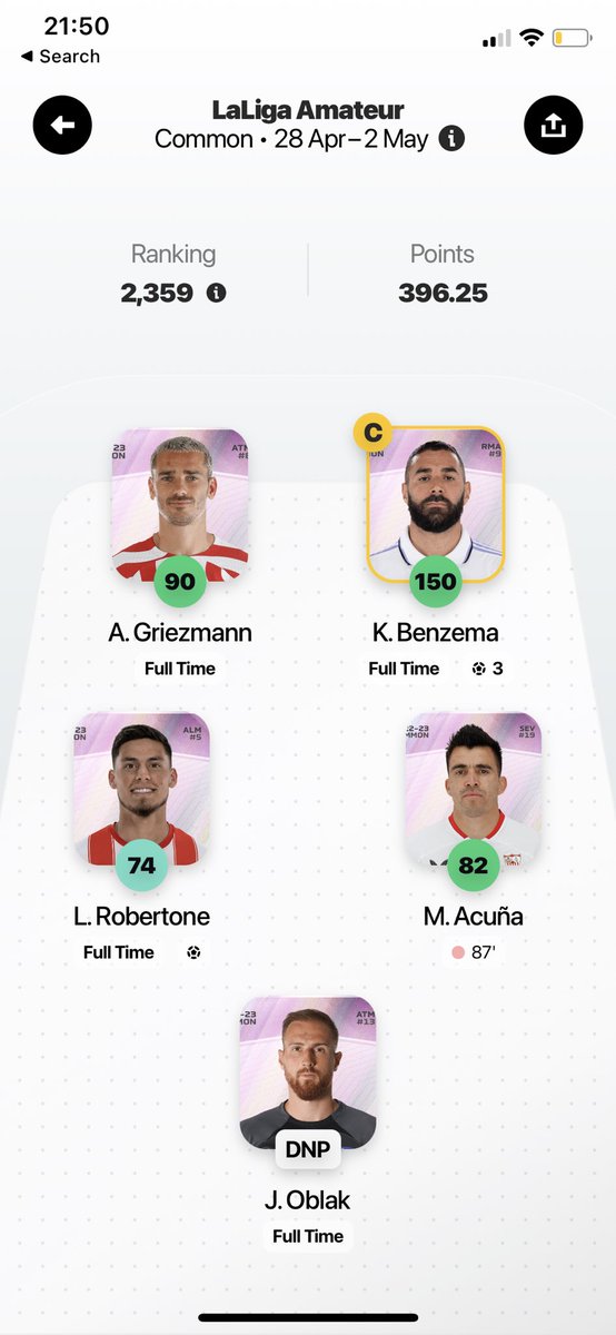 ScanlonLouis's tweet image. Disappointed is an understatement @SorareOnABudget @freetipscout  #Sorare