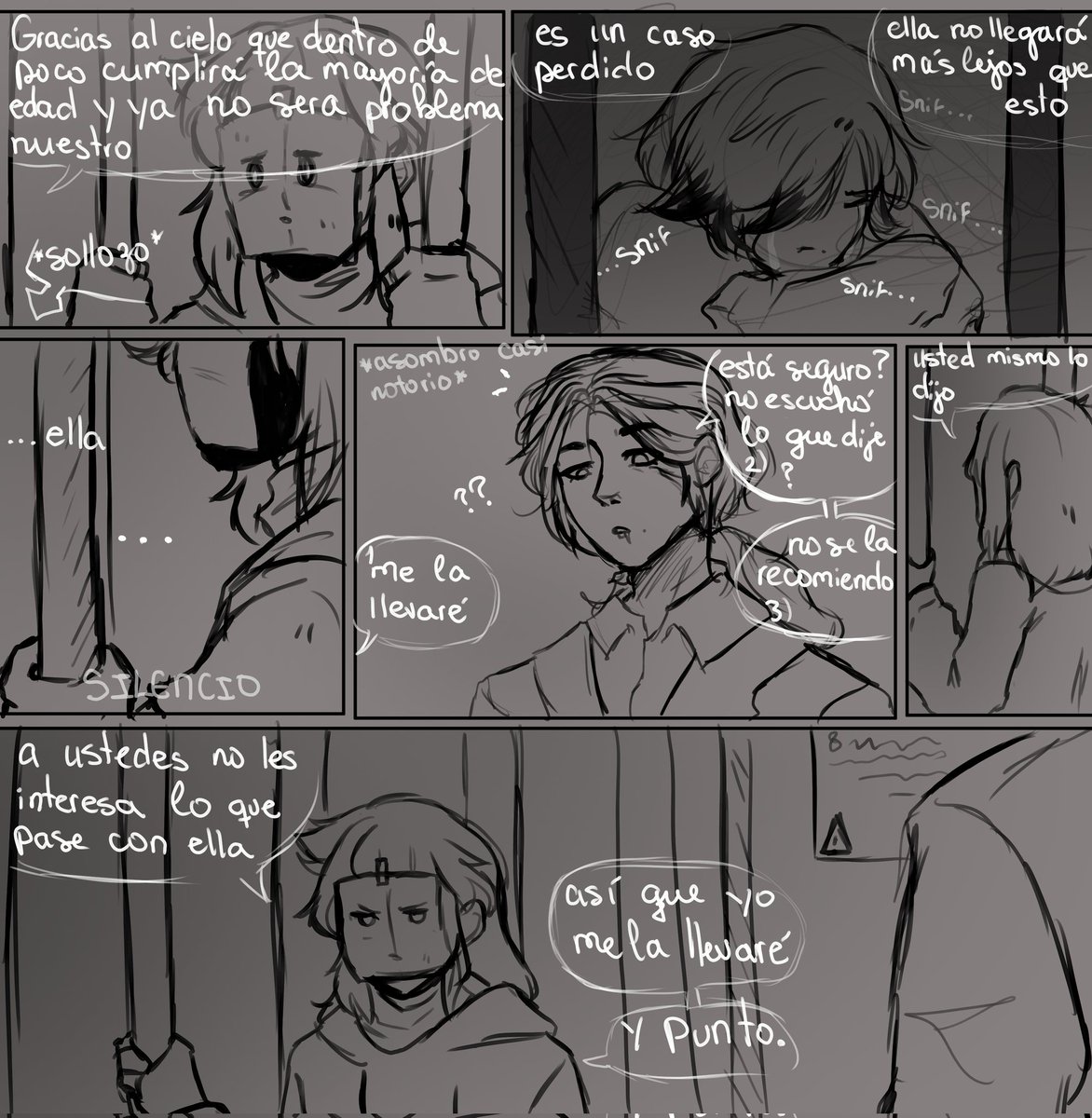 Kyomi_neko's tweet photo. Wj: "la plata no ayudará para que la recupere.." 
@Superpaltata 
#Wjx8 #twdarkmessions #ship #Kyomiart #minicomic #art #draw #sketch #dersttale 
(Ultima pagina en los comentarios uwu) https://t.co/BgwvaMirSG