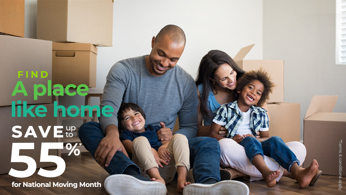 ExtendedStay's tweet photo. Are you thinking of relocating? Extended Stay America is offering a special Moving Month Sale with savings of up to 55%* on safe and comfortable housing at https://t.co/SSxu8bjOvI ๐ฆ #movingmonth #hotel #moving #relocating https://t.co/T0s4Bl3EZR