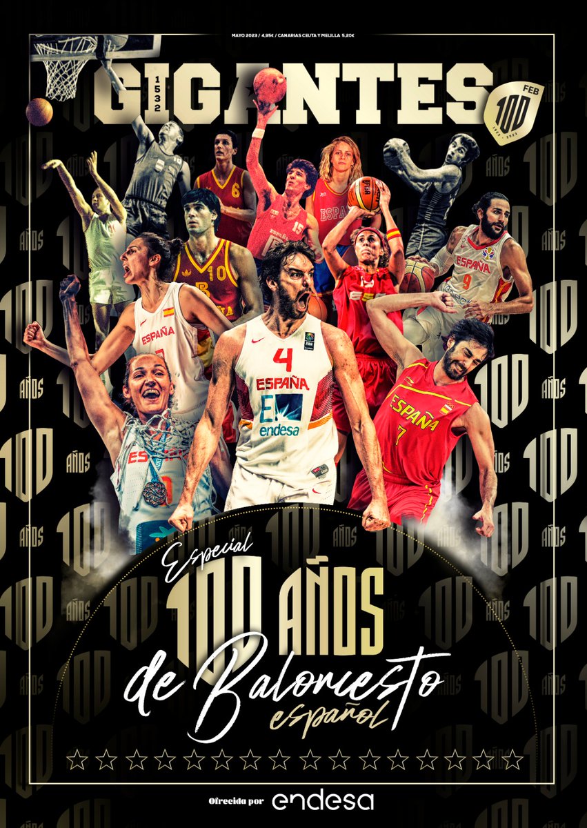 🏀🇪🇸 Portada de MAYO 🇪🇸🏀

🎂 Especial 1⃣0⃣0⃣ años de baloncesto español

𝐃𝐢𝐞𝐳 𝐫𝐞𝐥𝐚𝐭𝐨𝐬 𝐩𝐚𝐫𝐚 𝐞𝐧𝐭𝐞𝐧𝐝𝐞𝐫 𝐲 𝐫𝐞𝐜𝐨𝐫𝐝𝐚𝐫 𝐥𝐚 𝐡𝐢𝐬𝐭𝐨𝐫𝐢𝐚 𝐝𝐞 𝐧𝐮𝐞𝐬𝐭𝐫𝐨 𝐛𝐚𝐥𝐨𝐧𝐜𝐞𝐬𝐭𝐨.

🛒Compra YA: gigantes.com/tienda/ultimos…