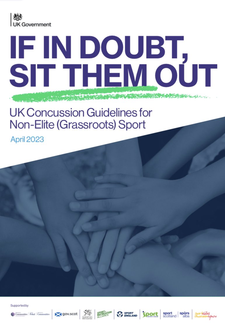 Worth being aware of the new UK Concussion Guidelines for Grassroots Sport as may present to ED 🏉 😵‍💫🥊⚽️ sramedia.s3.amazonaws.com/media/document…