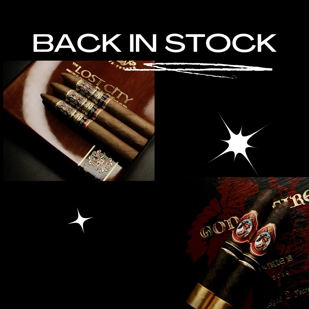 Back in stock at Cigar Merchant. Lost City Opus X and God of Fire. Limited Supply.
cigarmerchant.com/brands/god-of-…
cigarmerchant.com/brands/arturo-…