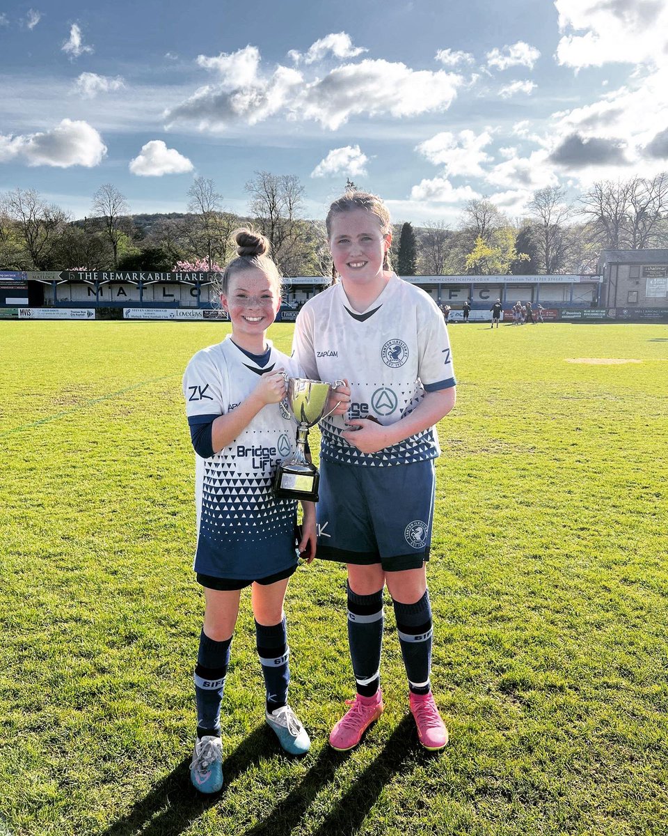 metayloruk's tweet photo. These girls today our club captain’s gave everything for the team today finishing of the season with another cup win to secure the Treble and the end to a tough season 🏆🏆🏆 2 Goals for Isla was a perfect 🍒 on Top 

#winners #captains #Lionesses #prouddad #proudcoach https://t.co/fqWs8XkiJi