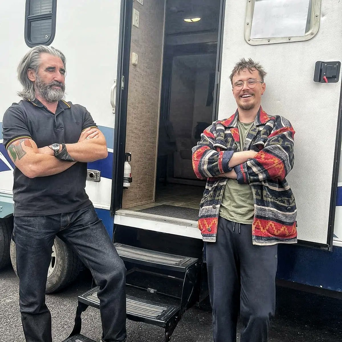 What an incredible series to be a part of. Here's me n my Da bonding. #Bluelights