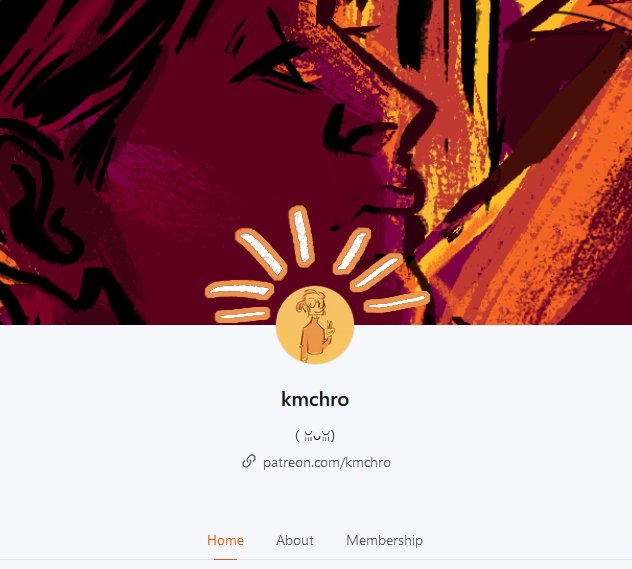 kmchro's tweet photo. TODAY'S THE DAY! I'm officially launching a Patreon for my work! Three simple tiers to check out, one with MAIL even, so please consider stopping on by! 🎉✨
https://t.co/GCNGU5YeK0 https://t.co/tBzh2ryCnr