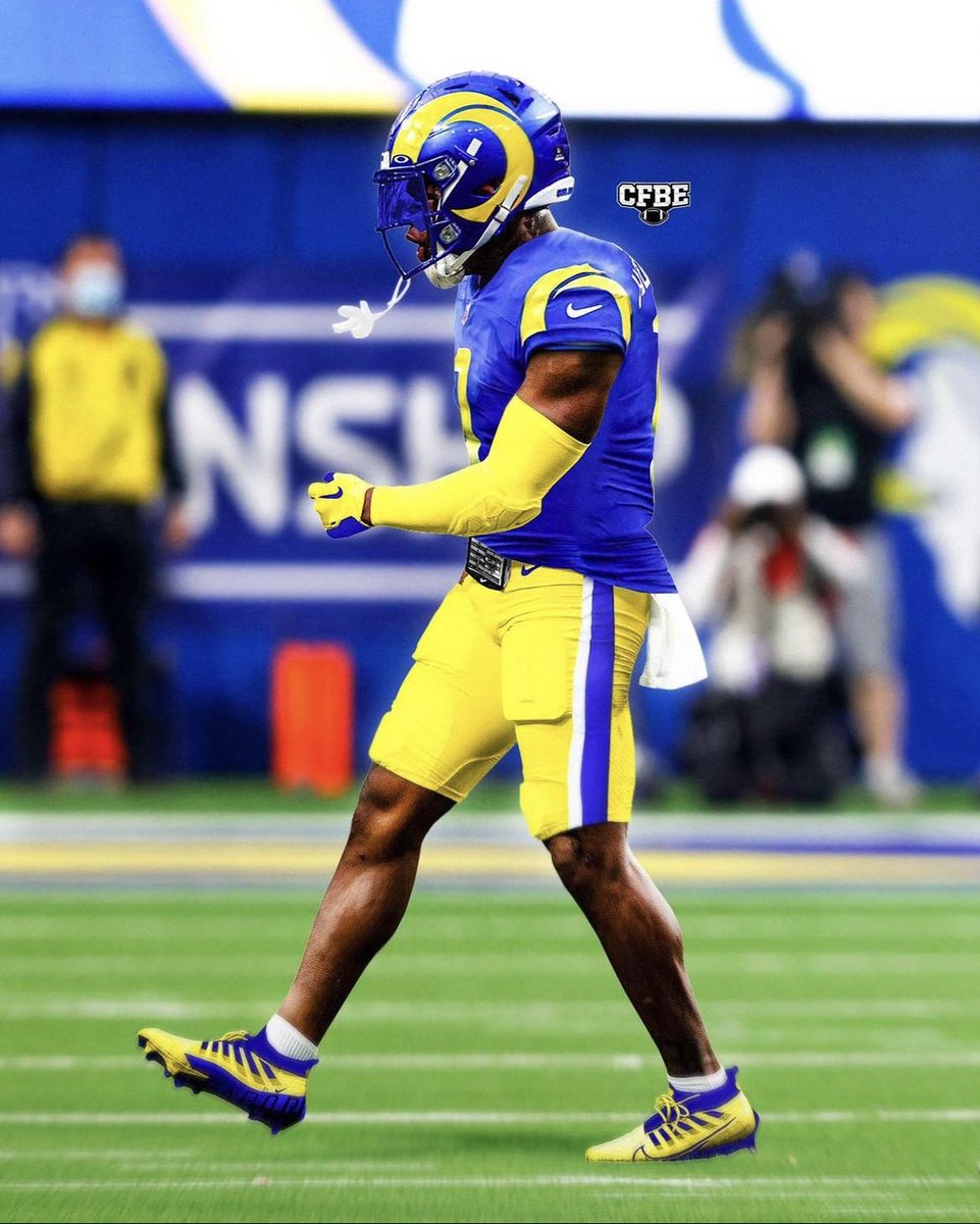 HoldenCantor's tweet photo. First look at @TreTomlinson in a Rams uni 🔥 via collegefootballedits on IG https://t.co/sUU1M6rY4X
