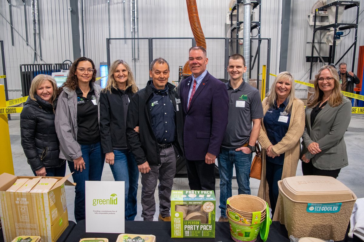 Last week, Grey County hosted elected officials, municipal staff &amp; local business owners at the annual 2023 #WardensBreakfast. This year we were welcomed at Ice River Sustainable Solutions (IRSS) <a href="/SouthgateEcDev/">Discover Southgate</a> facility, home of <a href="/mygreenlid/">Greenlid</a> &amp; CR Plastic Products.
