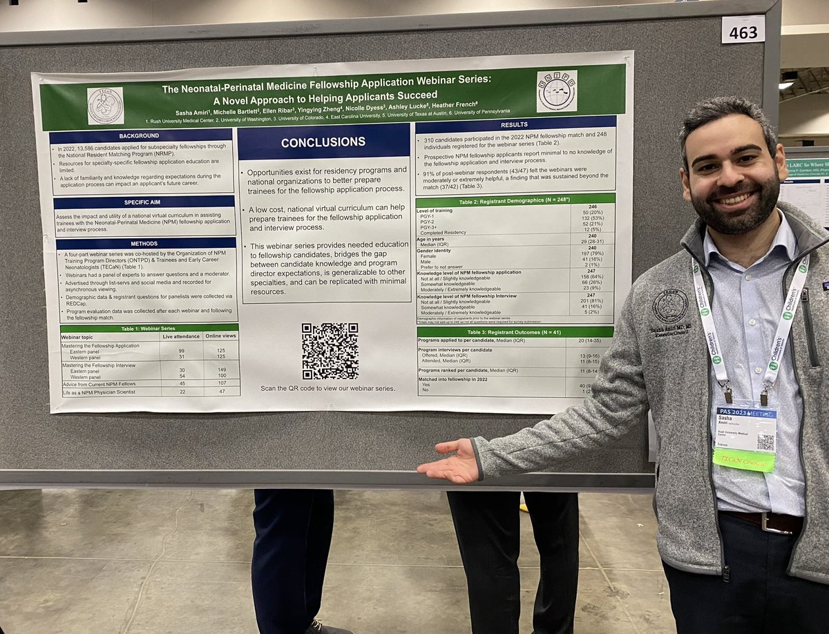 So proud of our fellows presenting their work at <a href="/PAS/">pas</a> #PAS2023 <a href="/RushUniversity/">Rush University</a>!