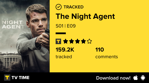 Aline23's tweet photo. I've just watched episode S01 | E09 of The Night Agent! #nightagent  https://t.co/Z75Pq9cHrn #tvtime https://t.co/KaVmZSZw10