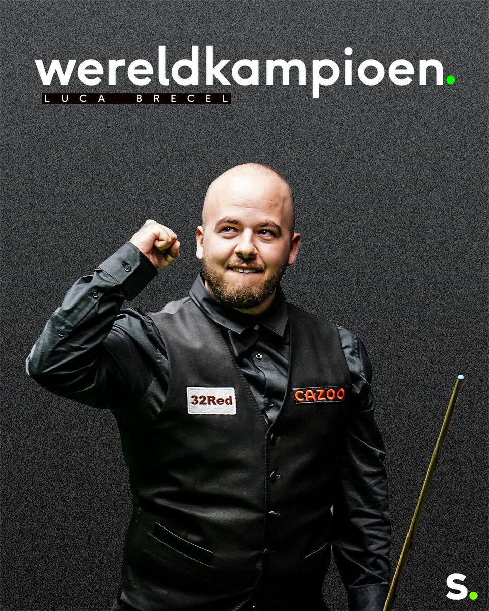 Historisch! Luca Brecel kroont zich tot wereldkampioen snooker na een beklijvende finale en een waanzinnig toernooi

sporza.be/nl/artikels/hi…