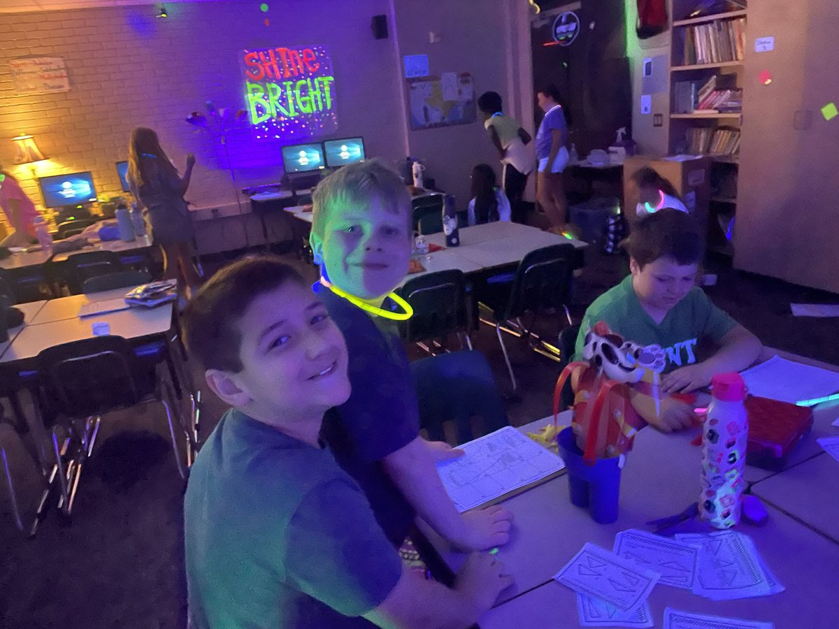 Math Glow Day was a success!!! This was a fun way to close out our STAAR review!