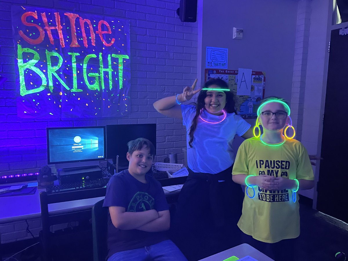 leannehaley11's tweet photo. Math Glow Day was a success!!! This was a fun way to close out our STAAR review! https://t.co/nB2LQ14ebE