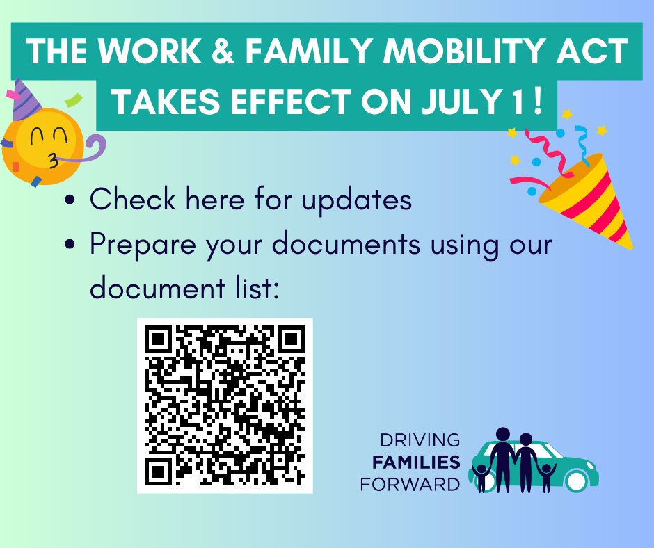 DrivingMA4ward's tweet image. Let's all work together to prepare our communities for driver license access for all!