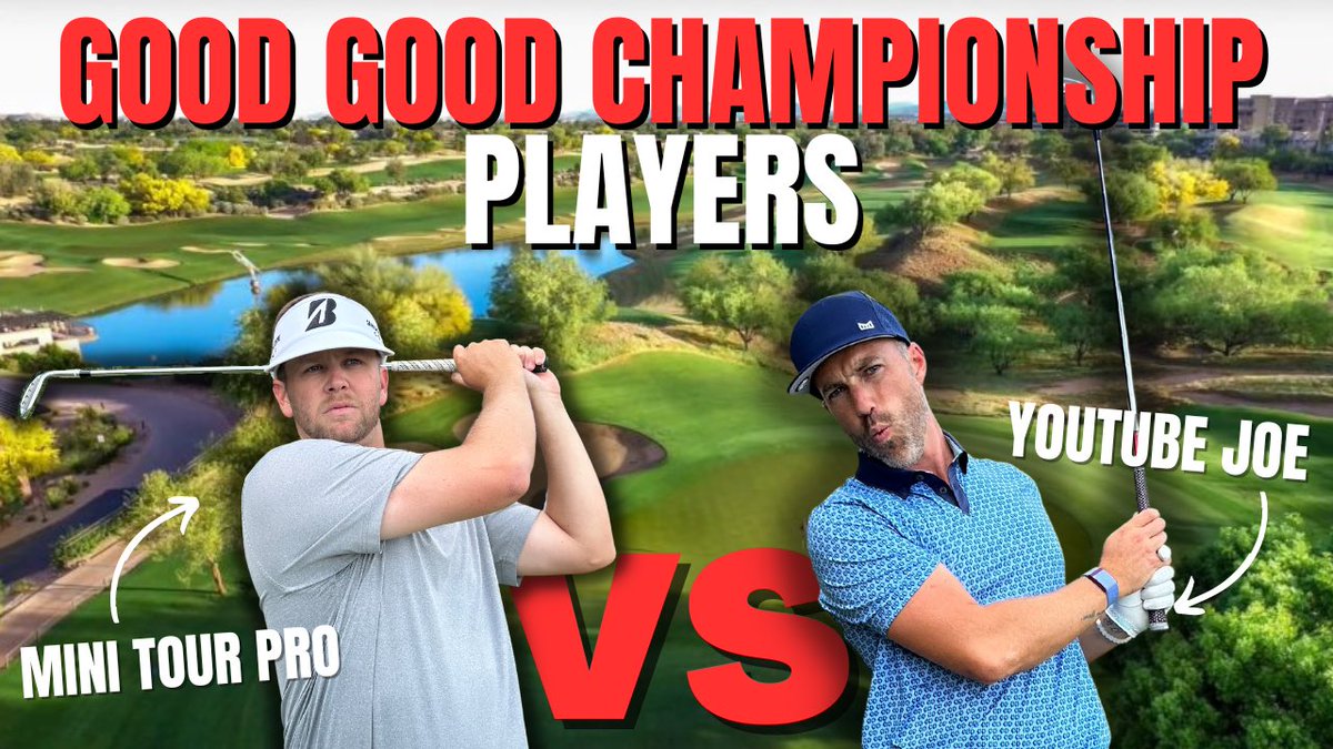 andrewjensen's tweet image. 2 players in the @goodgood_golf championship getting a little prep match in 🏌🏼‍♂️💯 #golf #progolf 
youtu.be/sMb4mLMnHVY
