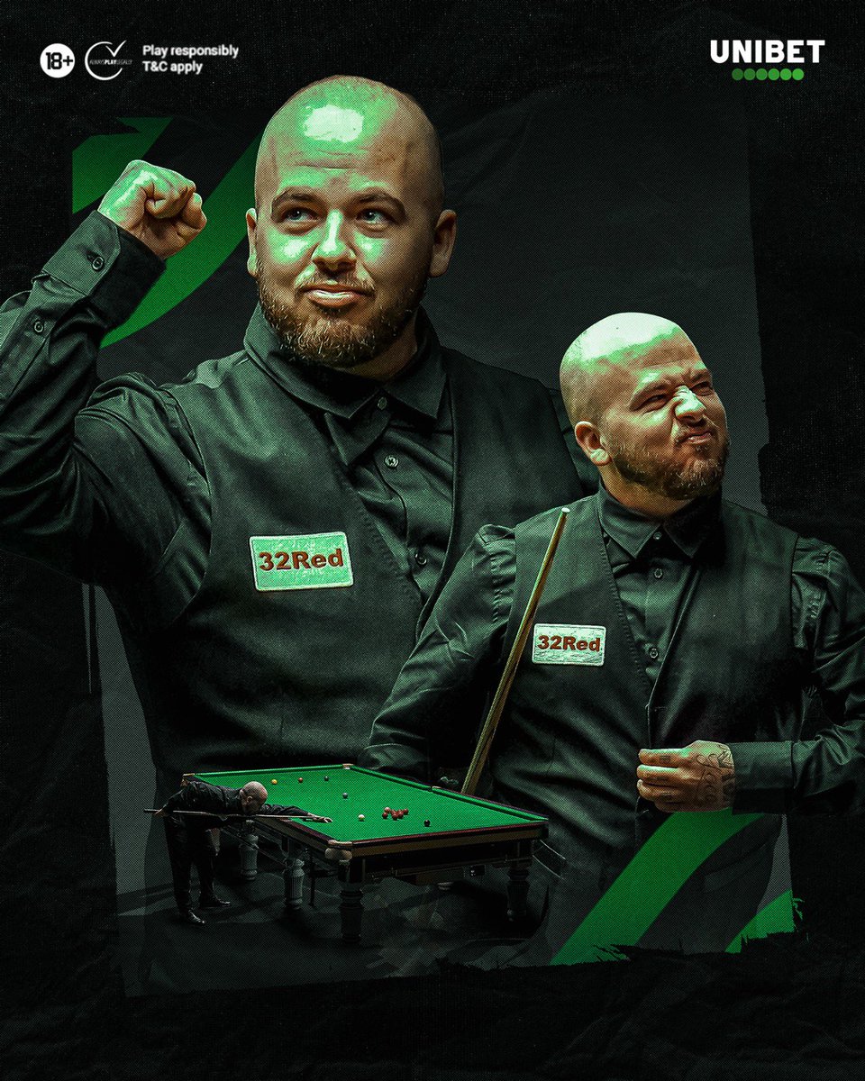 unibetbelgium's tweet photo. Luca #Brecel writes history and is World Champion Snooker! 🏆🎱

#WorldChampionshipSnooker https://t.co/ulRUaEY0vP