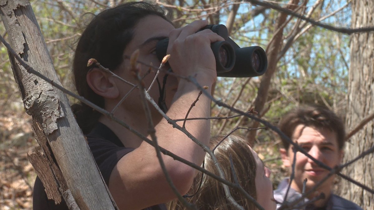 StackhouseNCME's tweet photo. Students at @unetweets are leading the way in studying one of Maine's most common animals, the gray squirrel. Tonight on @newscentermaine we're taking a closer look at #ProjectSquirrel and learning how students are tracking and analyzing these animals https://t.co/bqPtfLNPrb