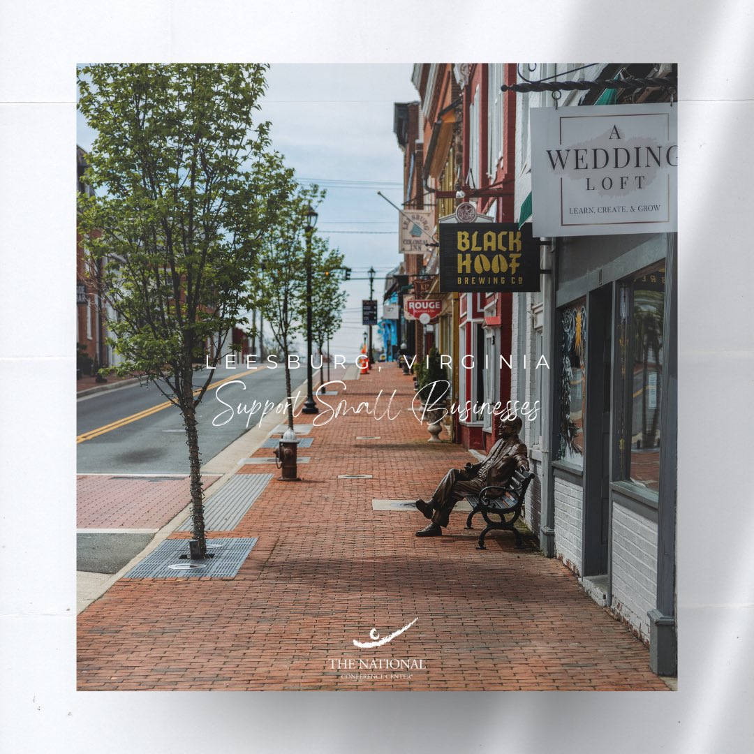 TheNationalNoVa's tweet photo. Today, Leesburg has an abundance of local, small businesses from shopping, dining, entertainment and more.  Whether you are looking in Downtown Leesburg, the Village at Leesburg, or the Leesburg Premium Outlets, you will be able to support local businesses everywhere you look. https://t.co/sTvzuTv3kM