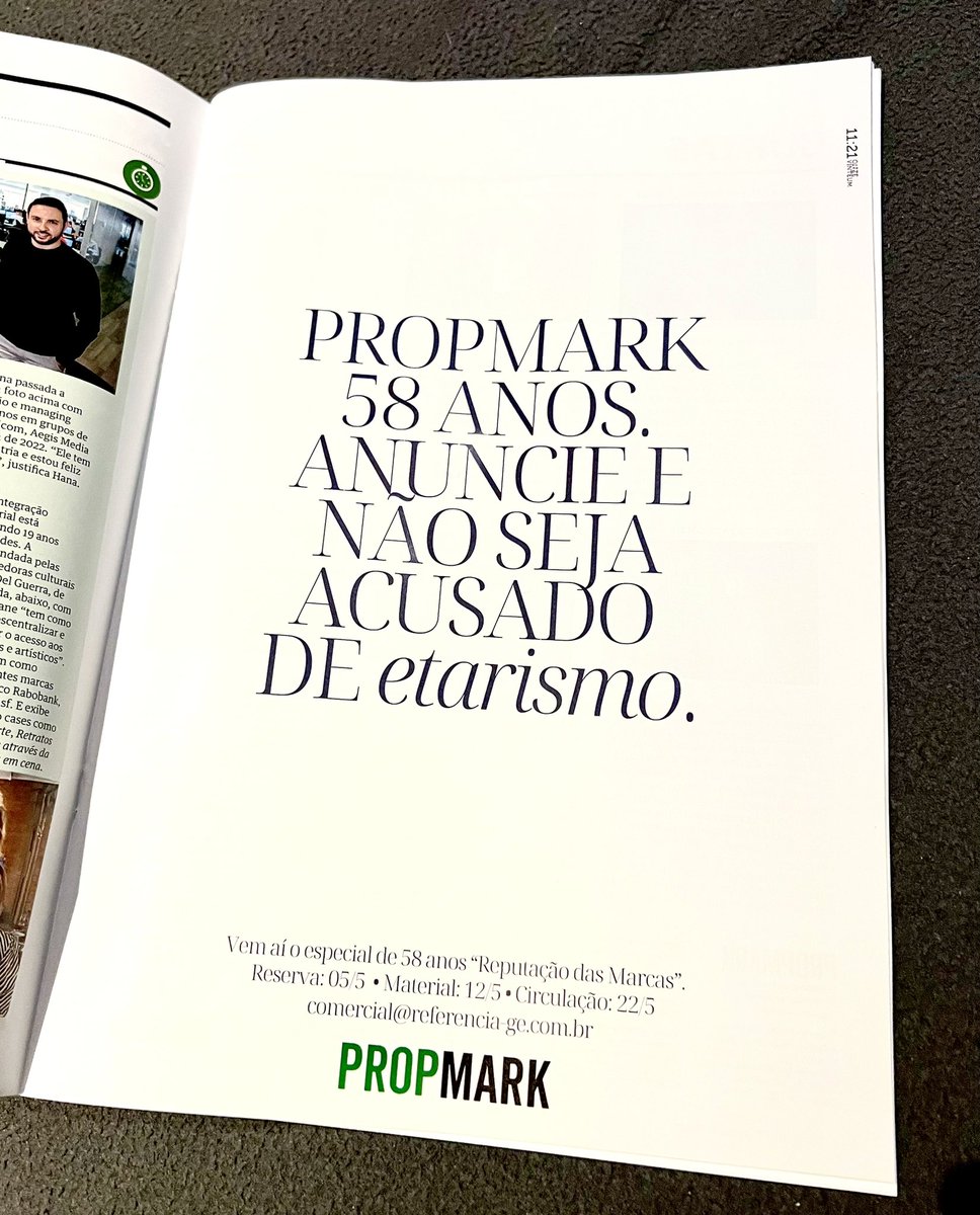 GustavoBastos's tweet photo. Mais um da campanha do especial de 58 anos do @propmark . Mais um anúncio sincronizado com o momento em que vivemos. E mais um da dupla eu e @DiegoCrisostomo #propmark #onzevinteum #simplicidadecriativa https://t.co/g26JX9SDoK