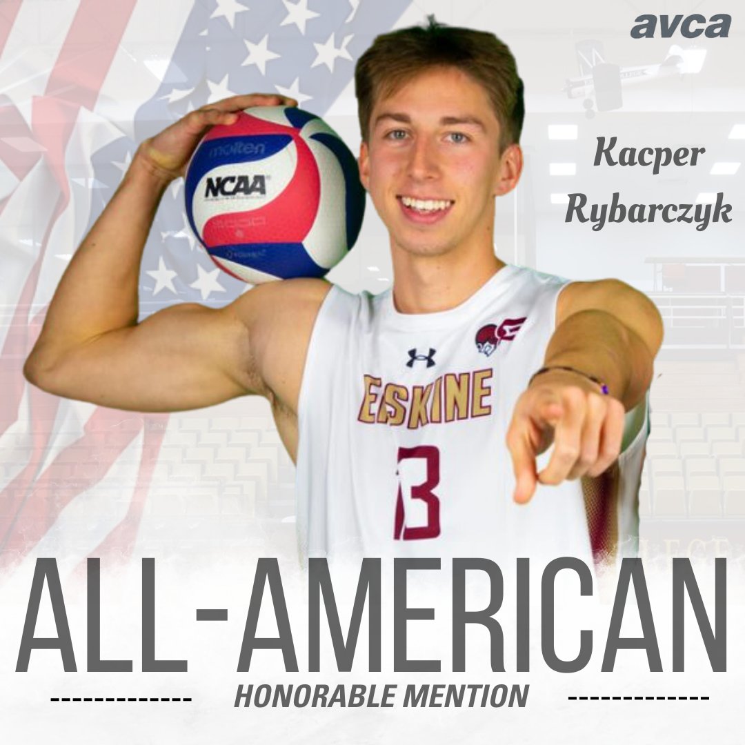 FlyingFleetMVB's tweet photo. All-American Honorable Mention - Kacper Rybarczyk.

#TheFleetWay #NCAAMVB https://t.co/dtz2Svi2pD