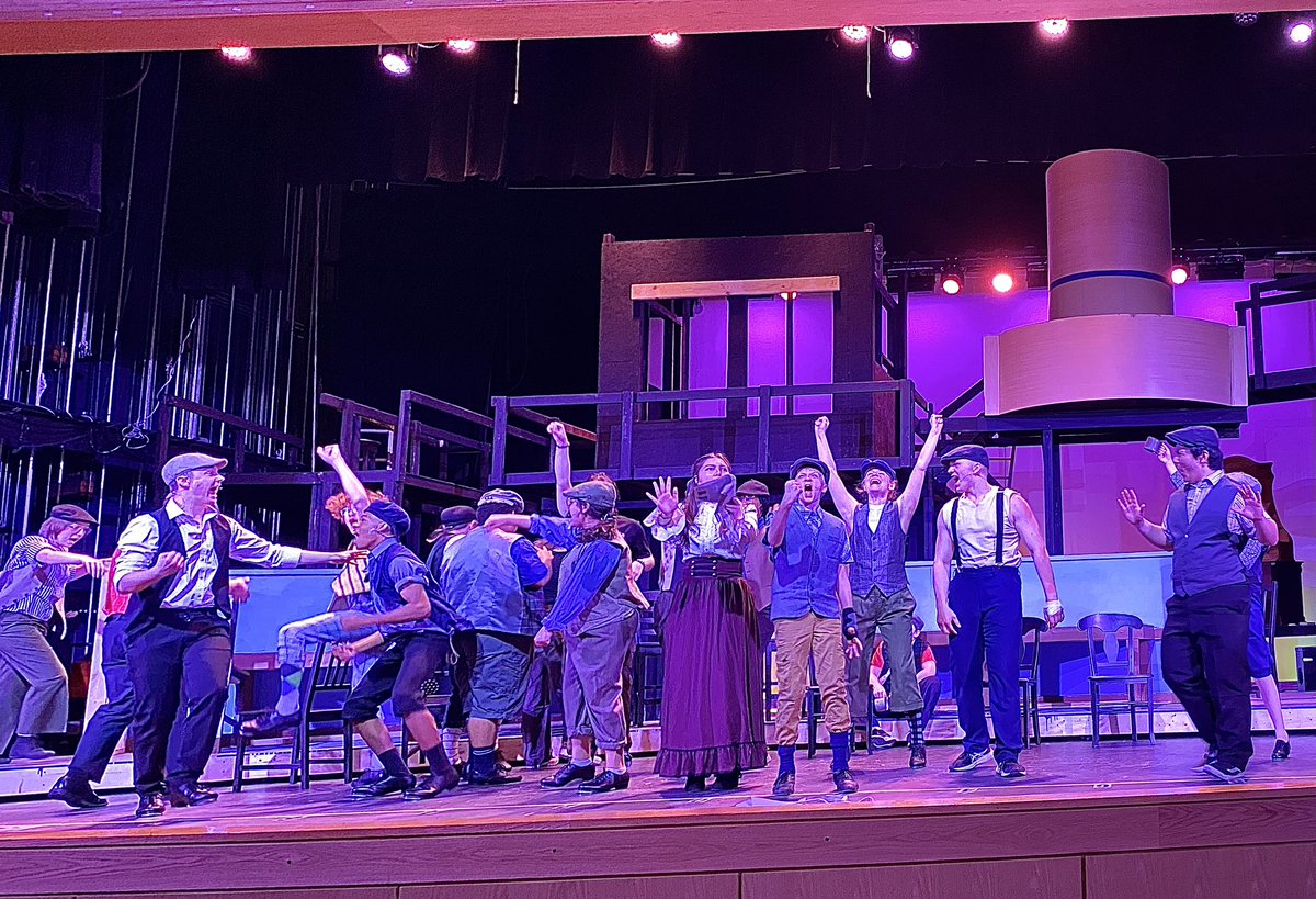 Hooray for "Newsies"! Come join us Thursday, Friday, and Saturday at 7PM at Hamilton High. Our.show/hamiltonnewsies