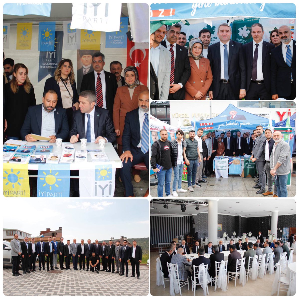 SelimTemurci's tweet photo. 📍Sultanbeyli’deyiz.

1.Bölge İlçe Başkanlarımız ile buluştuk.

Sultanbeyli Meydanı’nda esnafımızı ve siyasi parti çadırlarımızı ziyaret ettik

Trabzonlu ve Ağrılı hemşehrilerimiz ile bir araya geldik

SULMED, Atatürkçü Düşünce Derneği ile Şehit ve Gaziler Derneğini ziyaret ettik https://t.co/WKYsZdBFwr
