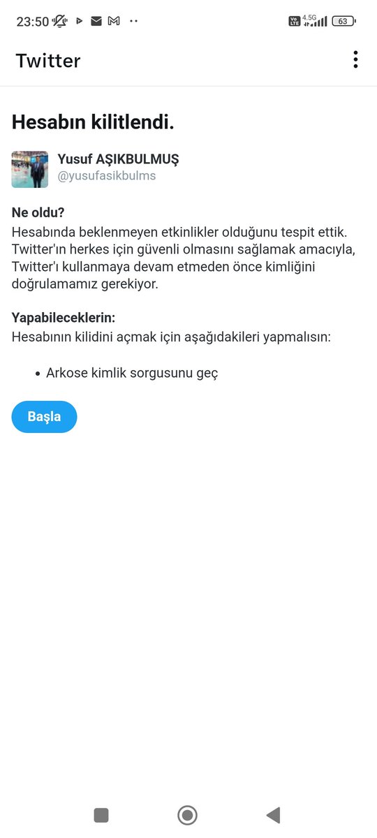 Yusuf AŞIKBULMUŞ (@yusufasikbulms) on Twitter photo Bu hesabım şikayetlerden ve aktiflikten ötürü 3 gün limit yedi üstüne hesabım kapatılıyordu.Testlerden geçerek zar zor kurtardım.
Sonrasında retweet hesabım : <a href="/YusufAk4434/">Yusuf AŞIKBULMUŞ</a> Hesabımdanda 2 kere üst üste uyarı aldım.
Ne olur ne olmaz diye yedek hesap:<a href="/Yusufyedek2023/">Yusuf AŞIKBULMUŞ(Yedek)</a>
TAKİP DESTEK Bu hesabım şikayetlerden ve aktiflikten ötürü 3 gün limit yedi üstüne hesabım kapatılıyordu.Testlerden geçerek zar zor kurtardım.
Sonrasında retweet hesabım : <a href="/YusufAk4434/">Yusuf AŞIKBULMUŞ</a> Hesabımdanda 2 kere üst üste uyarı aldım.
Ne olur ne olmaz diye yedek hesap:<a href="/Yusufyedek2023/">Yusuf AŞIKBULMUŞ(Yedek)</a>
TAKİP DESTEK