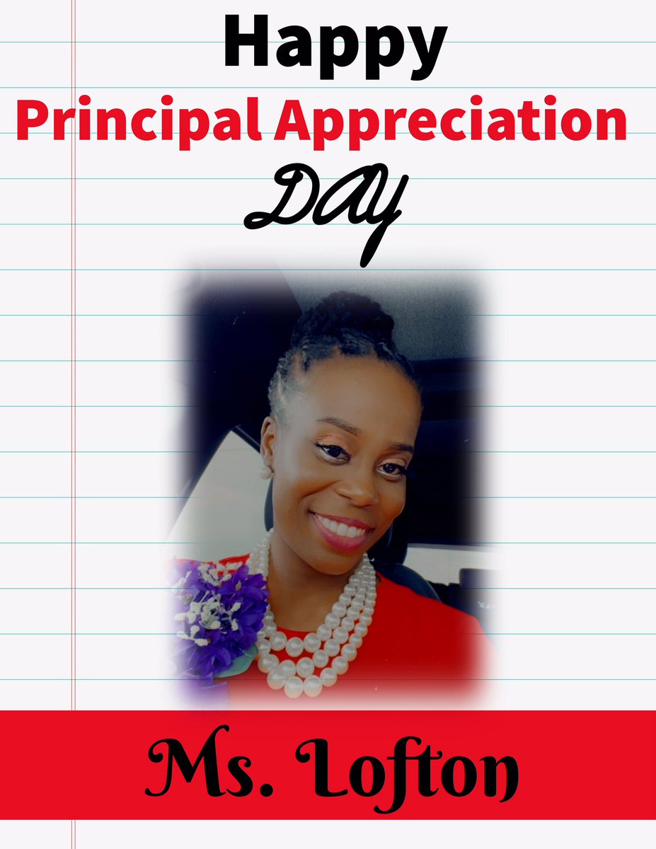 HinesCaldwellES's tweet photo. May 1st is National Principal Appreciation Day! We start off this Teacher Appreciation Week by honoring our phenomenal leader, Principal @DarceleLofton. Thank you for ALL you do for our students, teachers, staff, families, and community. We appreciate your love and dedication. https://t.co/025tABIu6j
