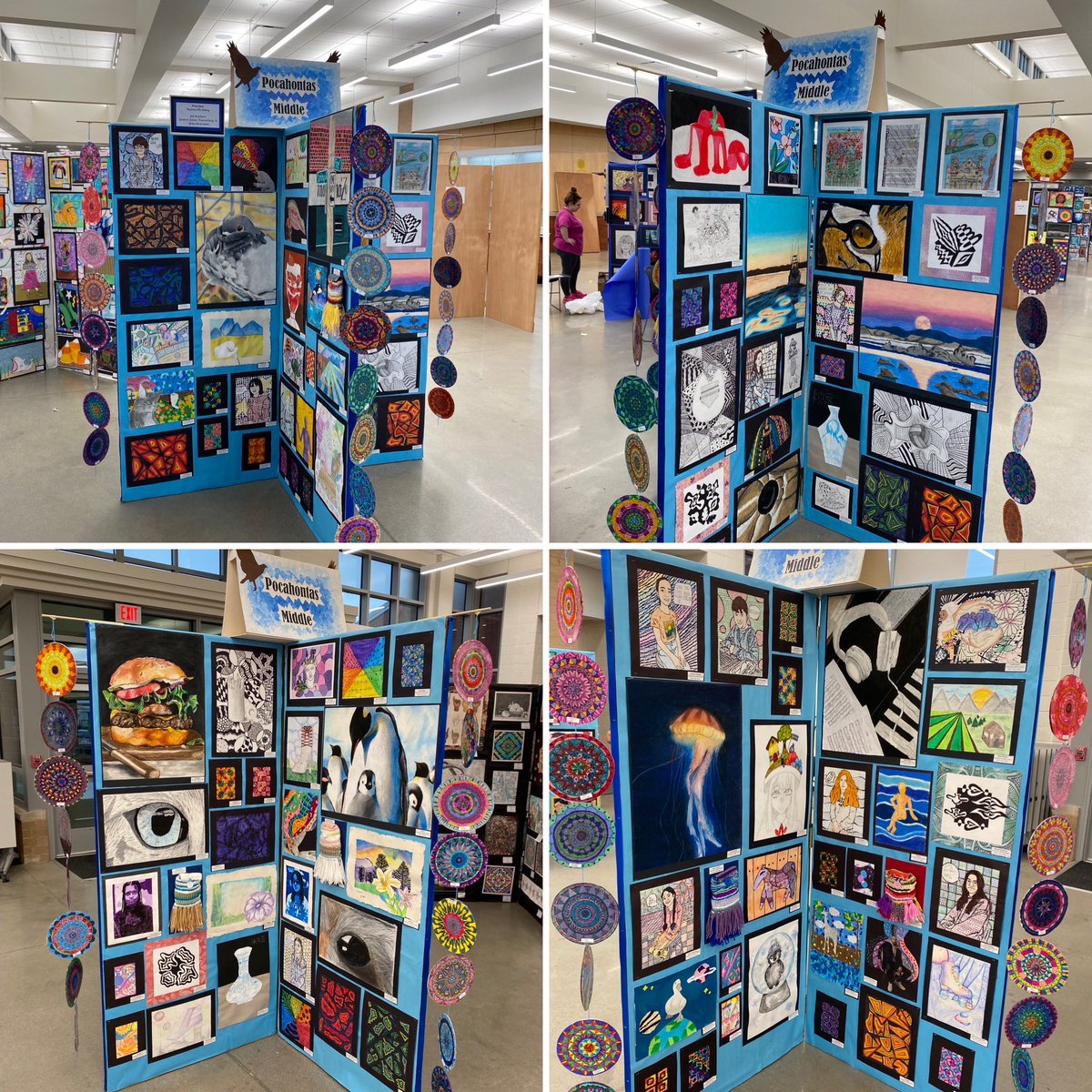 Pocahontas Hawks (@pocahontashawks) on Twitter photo <a href="/PocahontasHawks/">Pocahontas Hawks</a> representing at the Henrico Arts Festival this past weekend! Amazing art from some amazing artists! #2BeAHawk #hawkstogether 🎨 <a href="/PocahontasHawks/">Pocahontas Hawks</a> representing at the Henrico Arts Festival this past weekend! Amazing art from some amazing artists! #2BeAHawk #hawkstogether 🎨