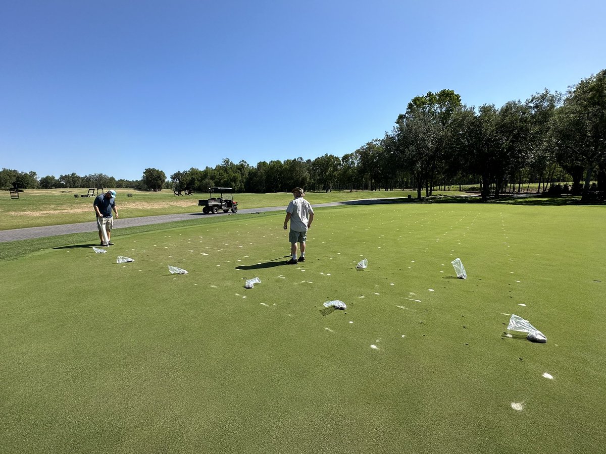 Lou Eckhart on Twitter "First Monday closure of the summer today. Soil spray with preventative