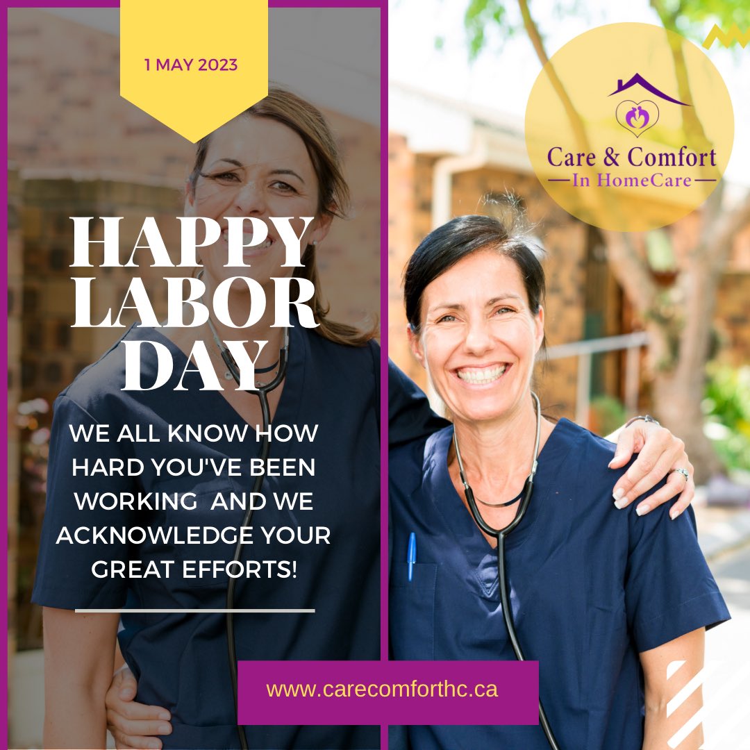 CareComforthc's tweet image. #happylaborday2023    We acknowledge the efforts of all our caregivers and other staff this past year. Keep pushing. Keep doing great work! ___________________________________