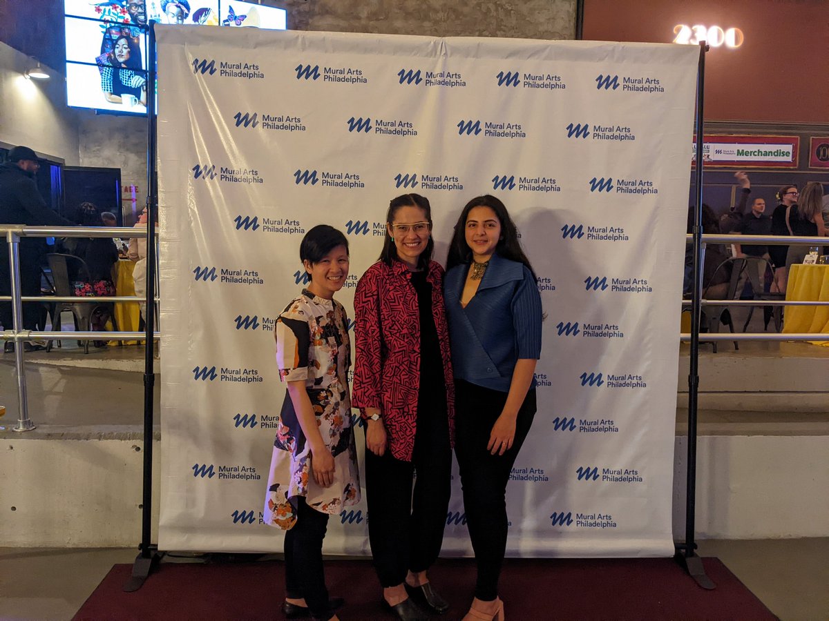 ArtsBusinessPHL's tweet photo. 2023 #DesigningLeadership wrapped last week but that didn't stop us from showing up! Congrats @muralarts and ABC 's Board member Jane Golden for a successful Wall Ball. @HedgerowTheatre hosted it's 100th Anniversary Gala and @DVArtAlliance had the Everyday Futures Banquet Dinner. https://t.co/vbuUtM9Tbv