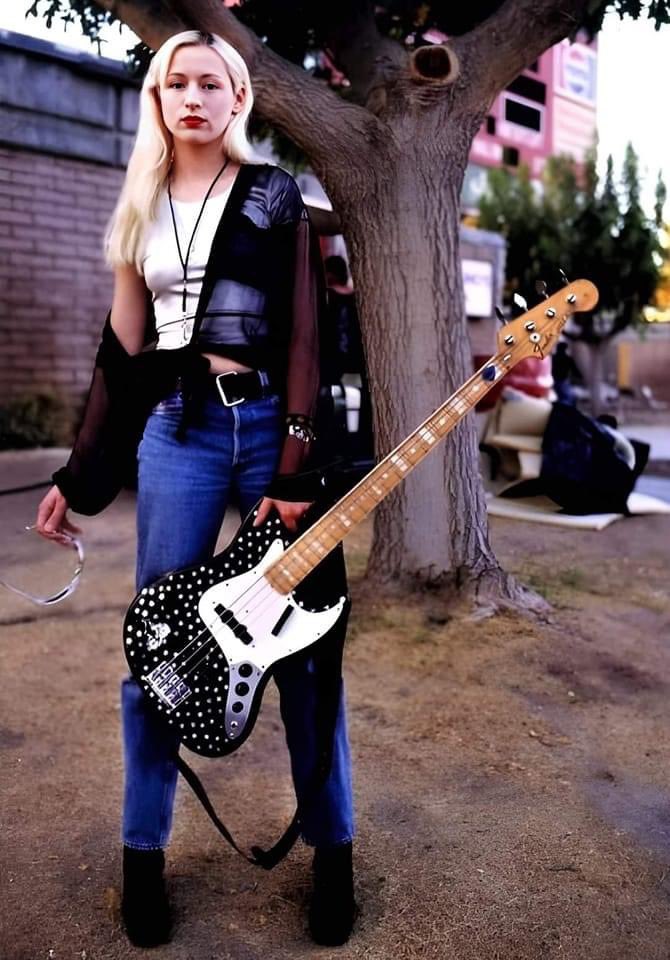 Happy Birthday.  
Smashing Pumpkins bassist D\arcy Wretzky was born May 1st , 1968, in South Haven, Michigan. 