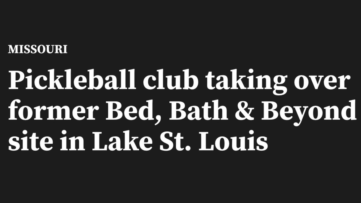 PCKLBall's tweet photo. Aaaand it begins in St. Louis https://t.co/sNDAGyNkpK