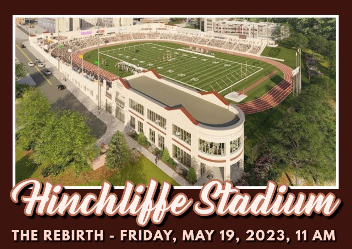 18 Days until Reopening: Tickets for the Hinchliffe Stadium Ribbon Cutting are now available! To get your tickets, visit eventbrite.com/e/hinchliffe-s…. Please note: Access to Hinchliffe Stadium will be granted via TICKET ONLY.