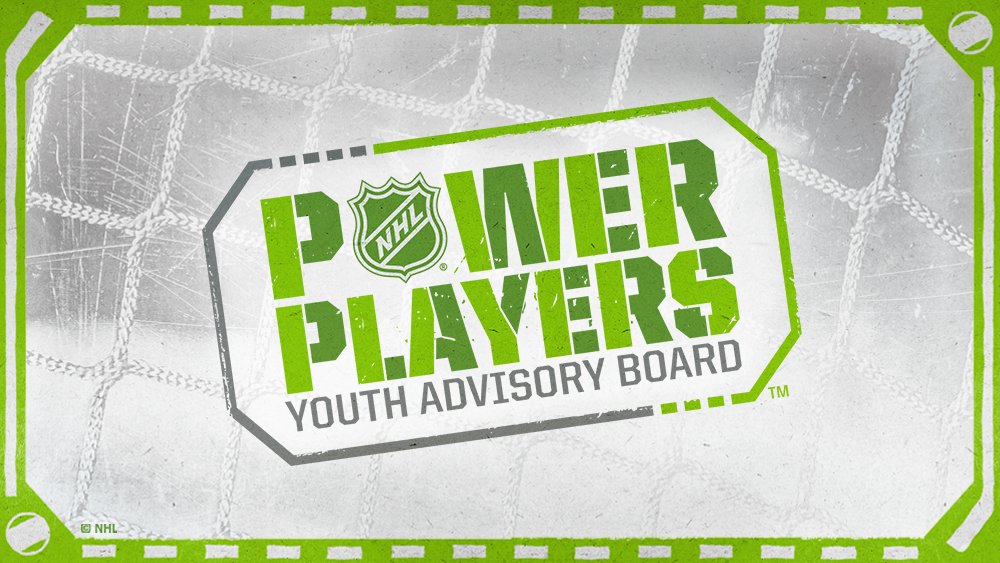 NHLPR's tweet photo. The @NHL Power Players Youth Advisory Board now accepting applications.

Details here: https://t.co/11ED8Bu17i https://t.co/7jRIcb0lOo