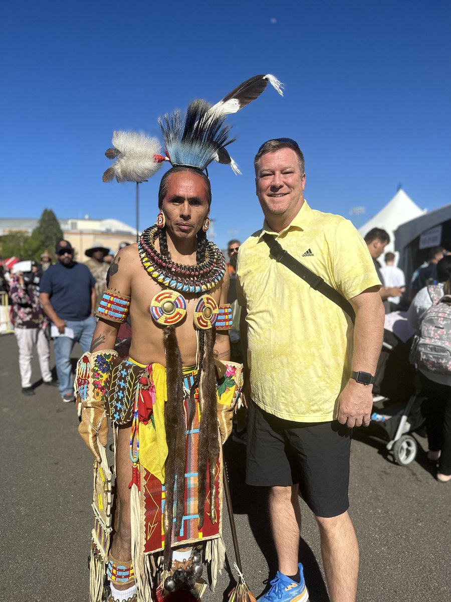 What an incredible day celebrating indigenous people from around the world! We are in Albuquerque for the National Immigrant Education Conference and it was so amazing to spend today immersed in the music, art, dance, food, traditions, and customs of our Native American friends.