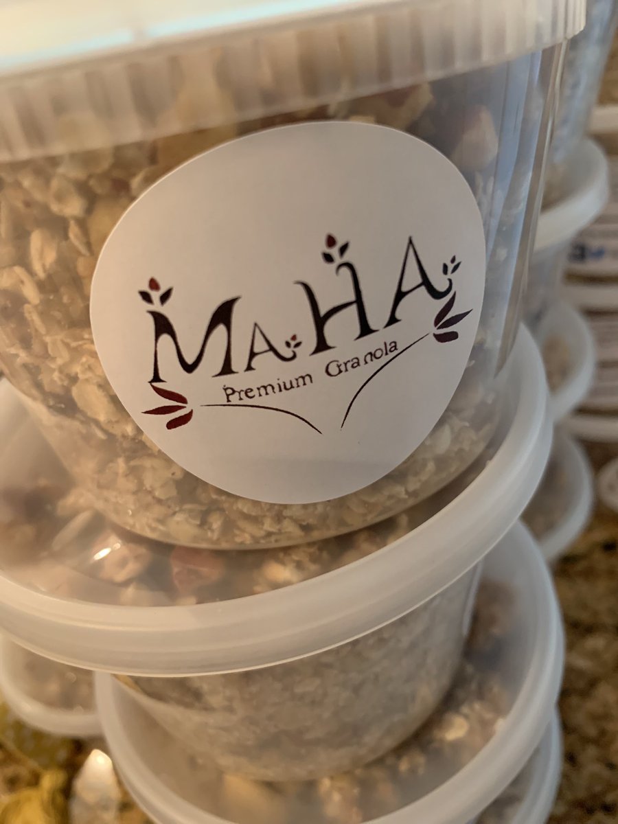 Maha_Granola's tweet photo. What’s great about this granola? It isn’t a cereal! #healthy #nofastfood #nosugar #simple #granola #SmallBiz #mahagranola https://t.co/zU6Na3LRNX