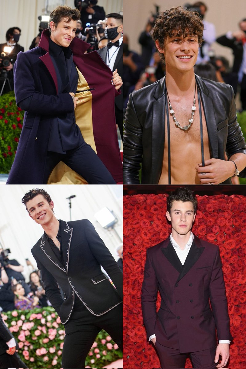 shawposts's tweet image. shawn mendes, met gala.
