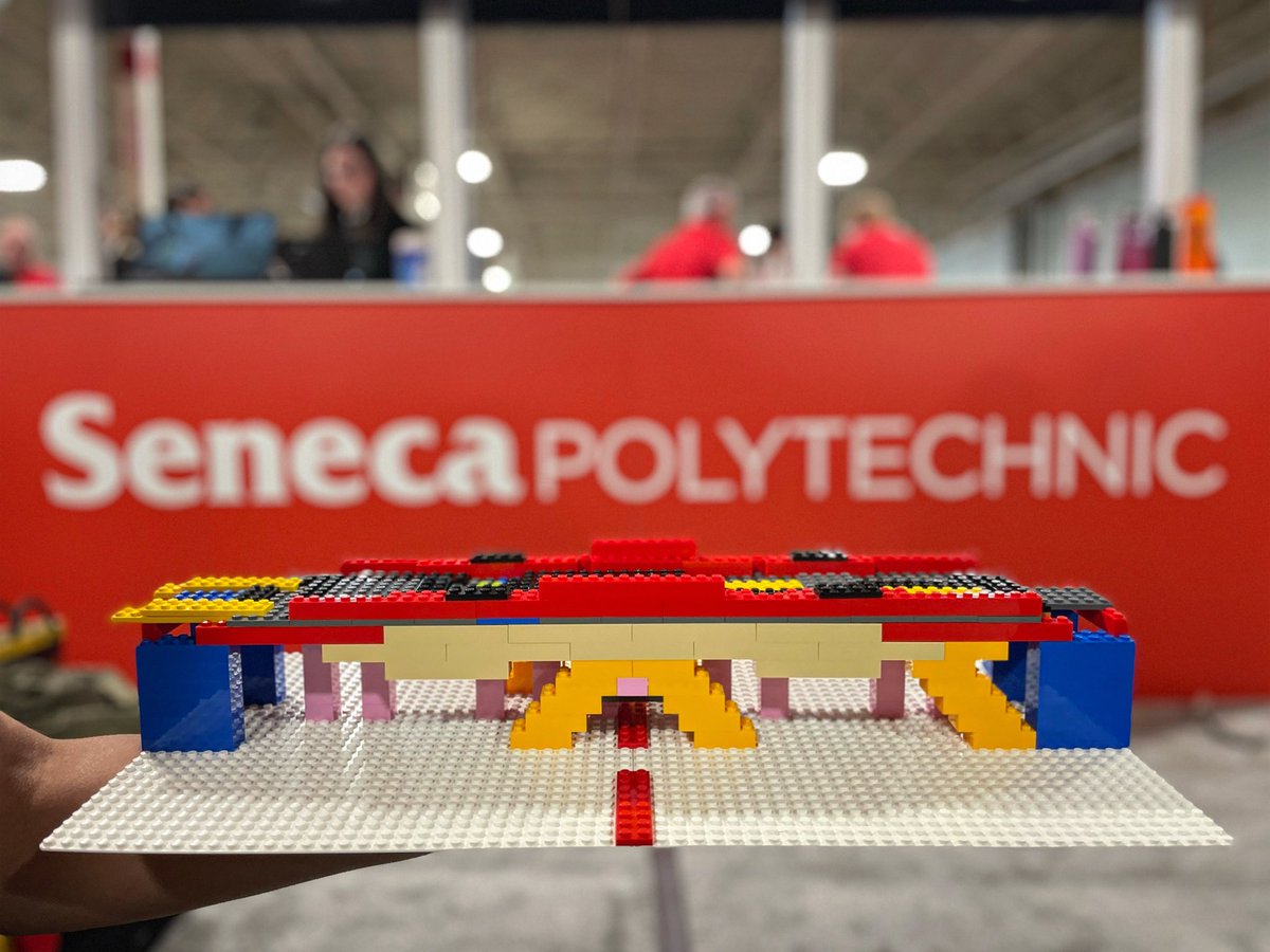 senecasecet's tweet photo. Skills Ontario: Day 1

We had an awesome time representing #senecapolytechnic and SECET today and built some amazing #lego structures! 
#senecacollege #senecapolytechnic #senecaproud #challengeaccepted https://t.co/nYNvMDAvpi
