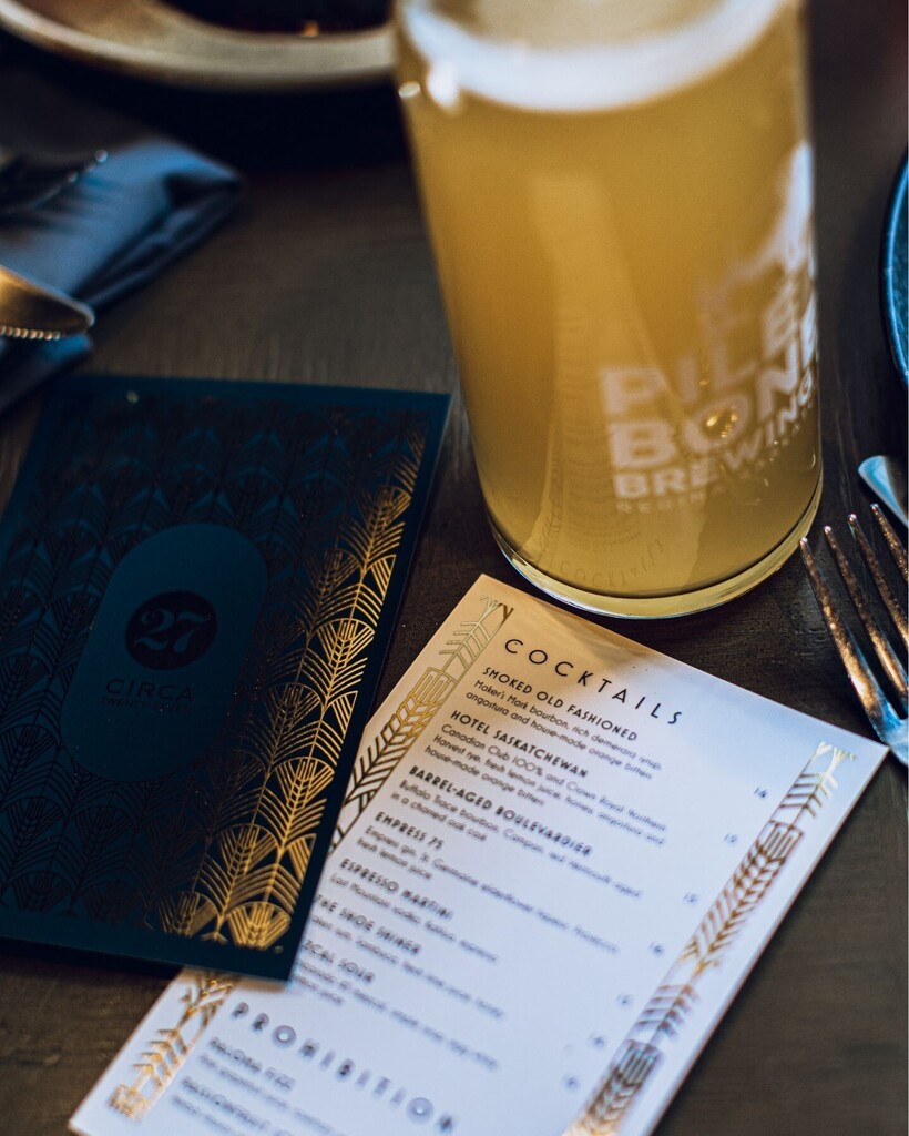 Cheers to the good life! 🥂 Join us at Circa 27 Lounge for a handcrafted cocktail and local brews, and take in the stunning ambiance of the Hotel Saskatchewan, Autograph Collection. #circa27lounge #hotelsk instagr.am/p/CrtzP0LL9Fx/