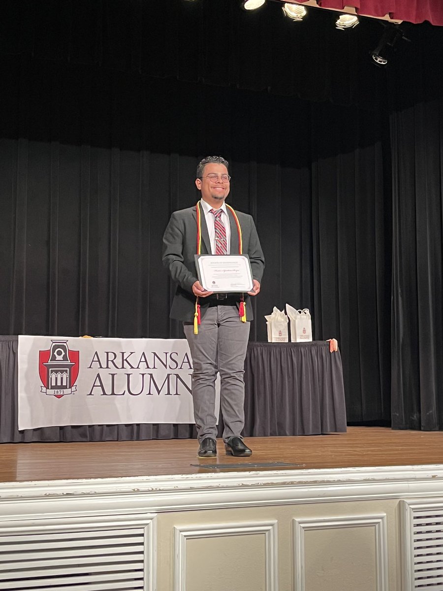 Jorge Almodóvar (@jorge_almodovar) on Twitter photo Very proud of group members Alice and Hector, who were recognized today as Senior of Significance by the University of Arkansas Alumni Association! <a href="/arkansasalumni/">Arkansas Alumni Association</a> <a href="/CHEG_UARK/">Ralph E. Martin Department of Chemical Engineering</a> Very proud of group members Alice and Hector, who were recognized today as Senior of Significance by the University of Arkansas Alumni Association! <a href="/arkansasalumni/">Arkansas Alumni Association</a> <a href="/CHEG_UARK/">Ralph E. Martin Department of Chemical Engineering</a>