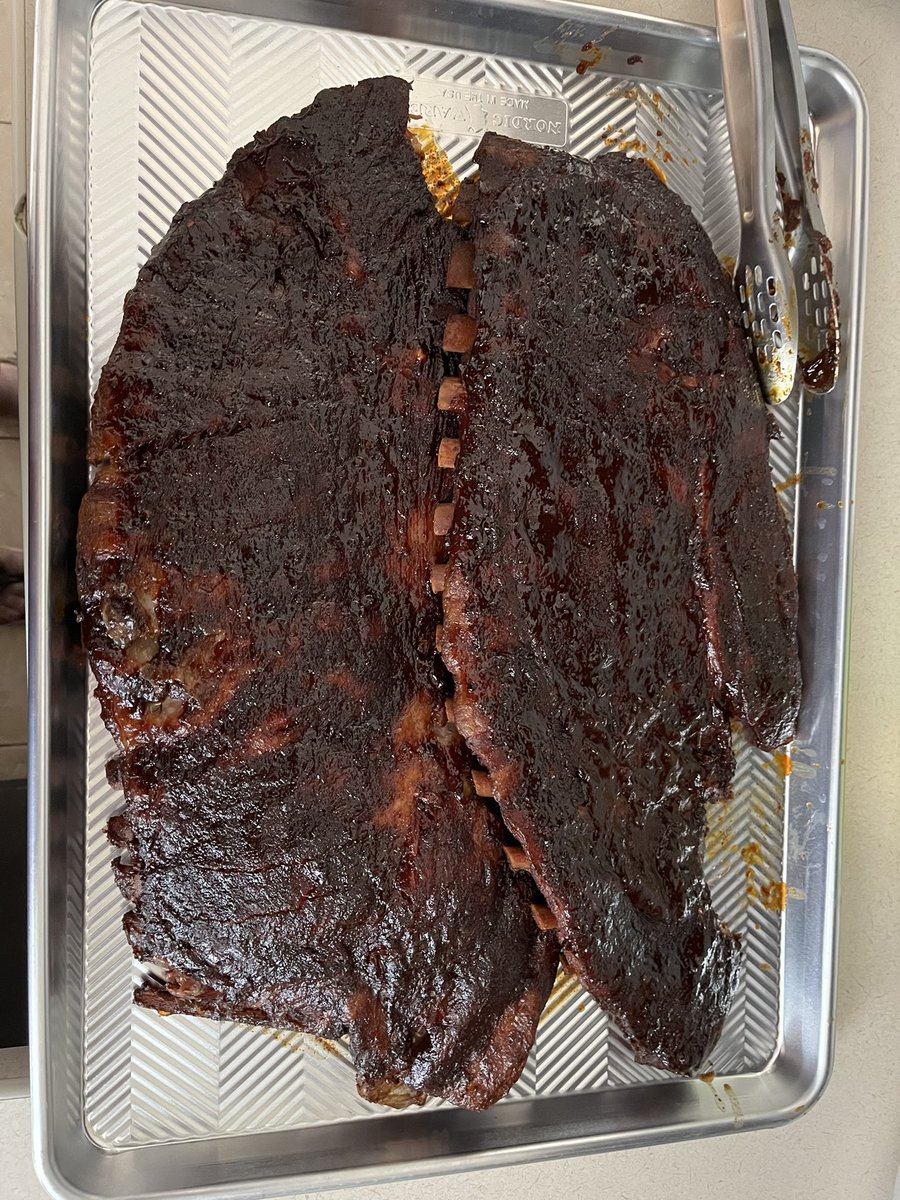 First big cook on the RT-590!  Amazing results. @RNrideordie <a href="/recteq_official/">recteq</a>