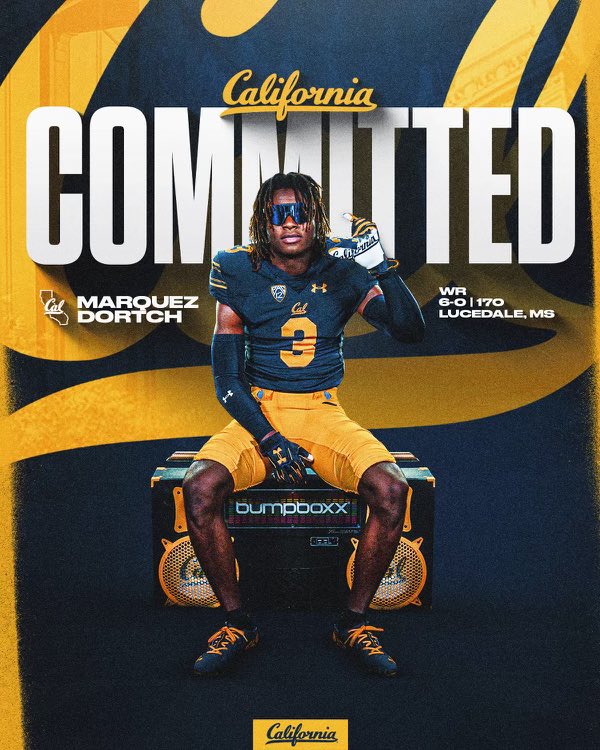 DortchMarquez's tweet photo. AGTG‼️I’m a 100% committed to the University of California @CalFootball @CoachToler https://t.co/trpUH6xRVJ