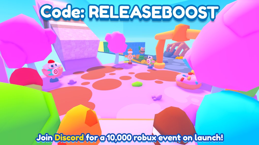 PixelPlaymentRB's tweet photo. 🐦Go use Code: RELEASEBOOST for an exclusive in-game reward! 

👉 Want to partake in our 10,000 Robux launch event? Join our server! https://t.co/ApAdlAOdyJ

👉 Check out our game here! https://t.co/8hNXS0wWXr

👉 100 Likes, Comments, and Retweet = 1,000 rbx giveaway!

#Roblox https://t.co/c6MkF6Ez1x