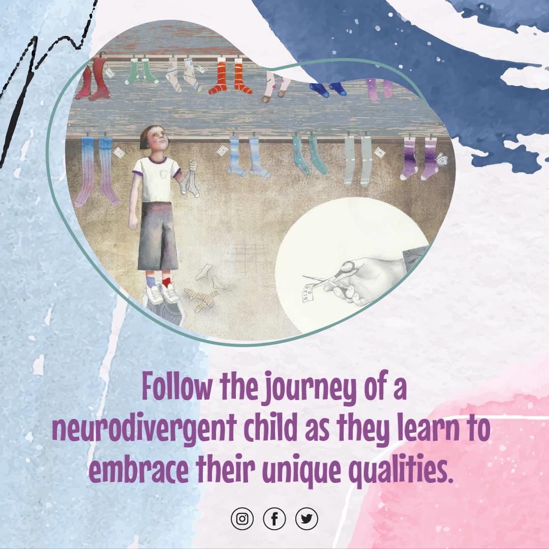 HetherStuartART's tweet image. In a world that often values conformity, Oddsocks by Heather Stuart reminds us that being different is something to be celebrated. 🎉 Follow the journey of a neurodivergent child as they learn to embrace their unique qualities. Available on Amazon. 
amzn.to/42vIp7N