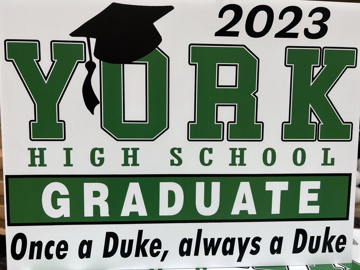 Meredith Sheriff (@mls924) on Twitter photo What a great day to celebrate our Dukes! Huge thanks to our York PTSA for the new signs and for organizing such a great event to recognize our students in the Class of 2023 💚🤍 <a href="/YorkD205/">York High School</a> <a href="/shahebags/">Shahe Bagdasarian</a> #ThisIsYork #DecisionDay What a great day to celebrate our Dukes! Huge thanks to our York PTSA for the new signs and for organizing such a great event to recognize our students in the Class of 2023 💚🤍 <a href="/YorkD205/">York High School</a> <a href="/shahebags/">Shahe Bagdasarian</a> #ThisIsYork #DecisionDay