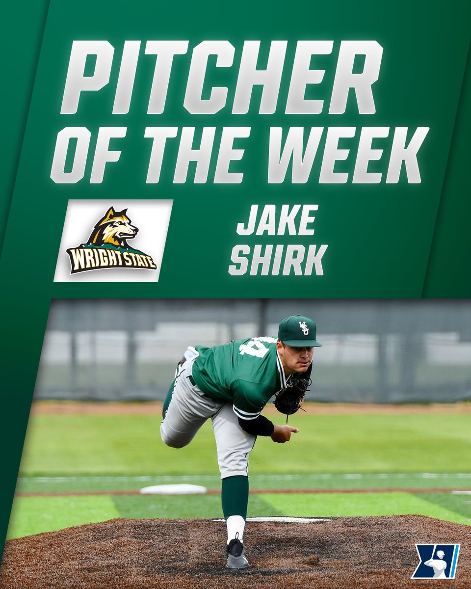 NCAA Baseball (@ncaabaseball) on Twitter photo π¨ <a href="/d1baseball/">D1Baseball</a> Pitcher of the Week π¨
Jake Shirk threw a complete game shutout, on Saturday, in which he struck out 14, walked none and allowed just one hit.
#NCAABaseball x <a href="/WSURaidergang/">Wright State Baseball</a> π¨ <a href="/d1baseball/">D1Baseball</a> Pitcher of the Week π¨
Jake Shirk threw a complete game shutout, on Saturday, in which he struck out 14, walked none and allowed just one hit.
#NCAABaseball x <a href="/WSURaidergang/">Wright State Baseball</a>